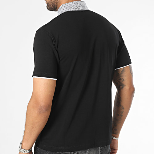Polo Manches Courtes Noir