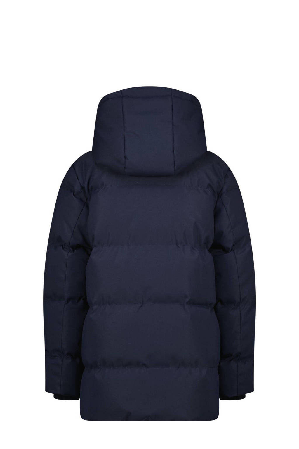 Vingino gewatteerde winterjas Thard donkerblauw