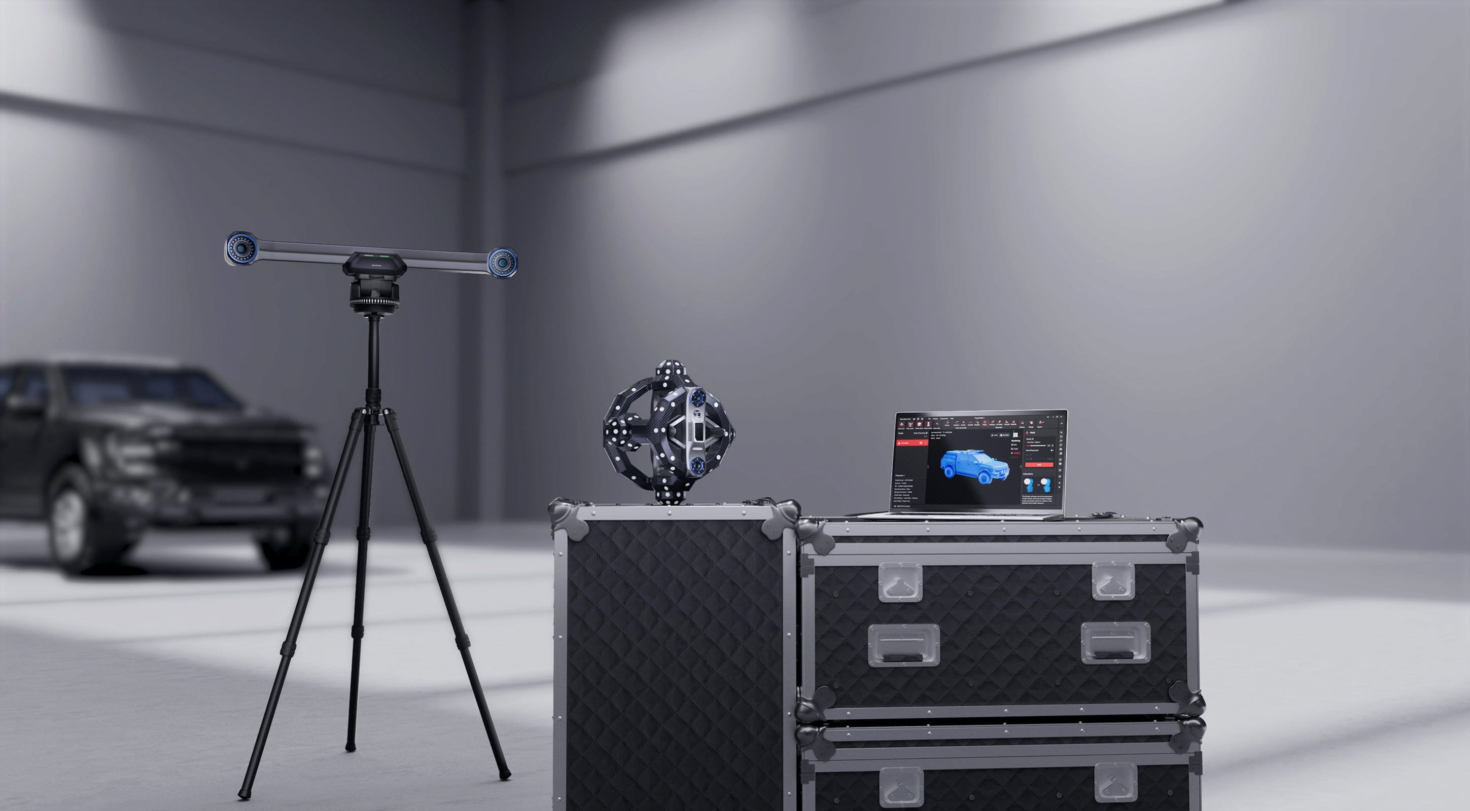 Revopoint  Trackit, Standard Edition    Präzise optische Trackinglösung für industrielle 3D Scans