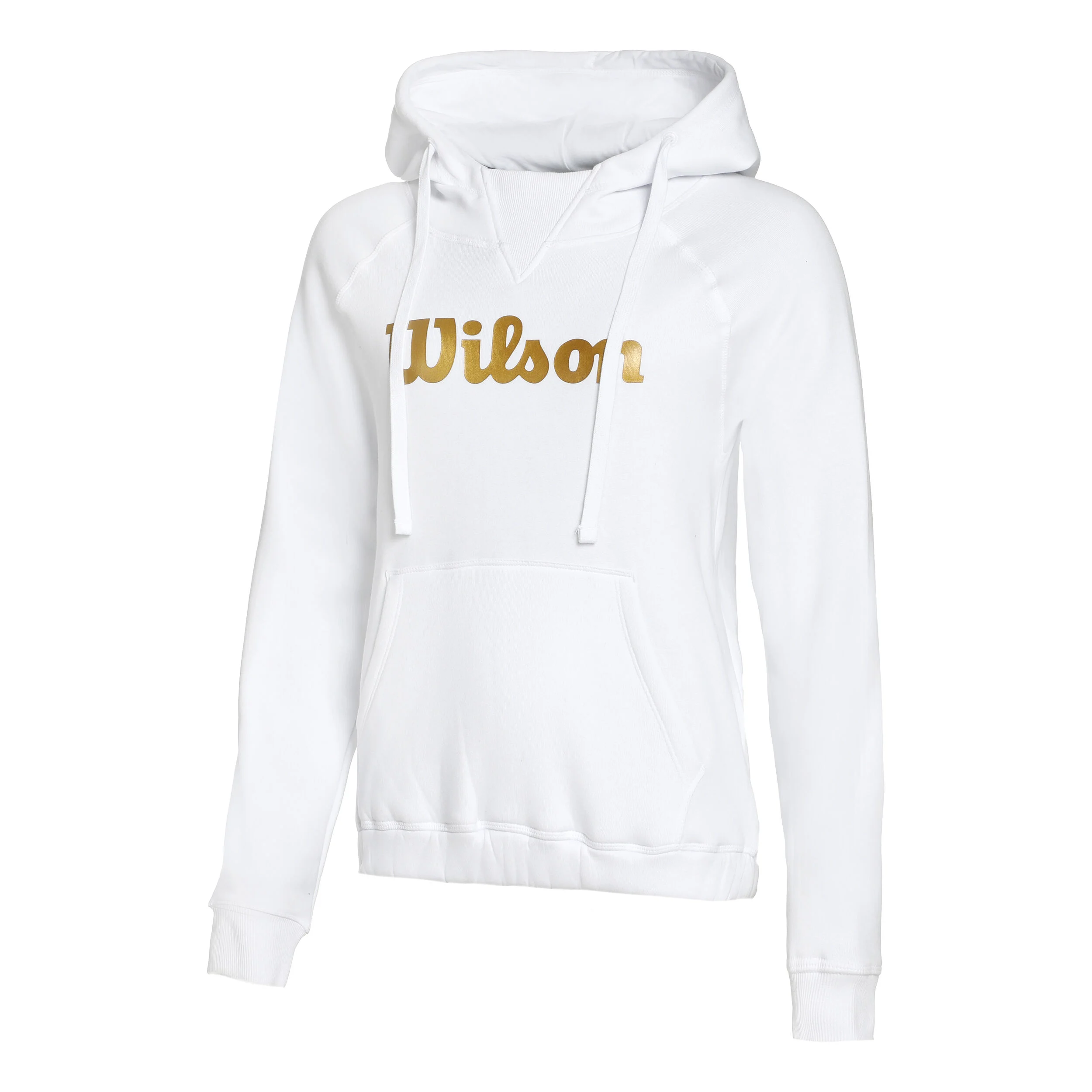 Wilson Script Sweat À Capuche Femmes - Blanc , Or