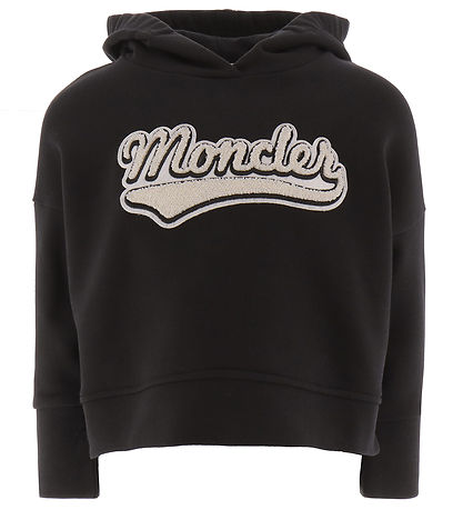 Moncler H?ttetr?je - Sort m. Tekst