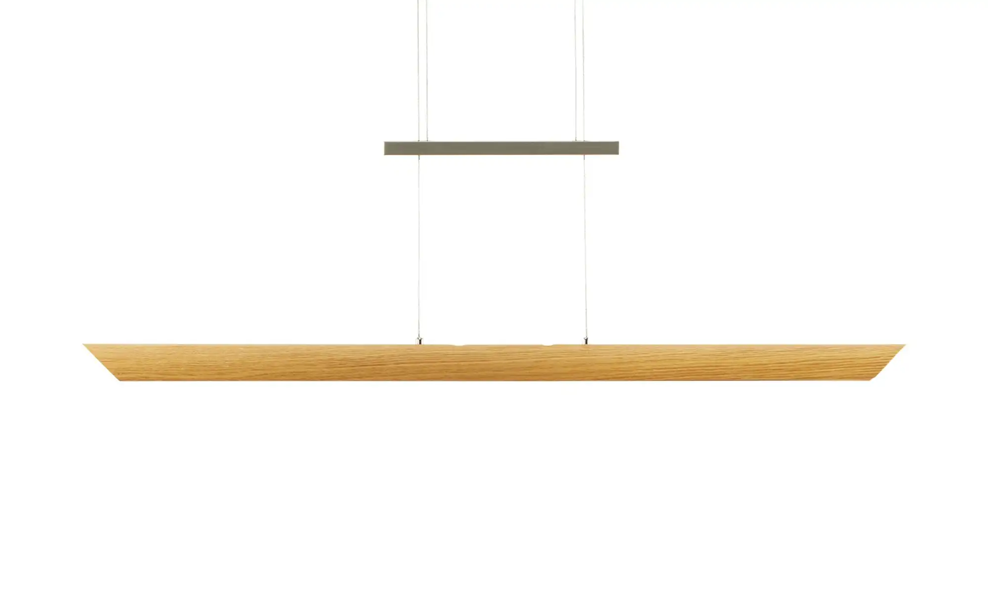 LED-Pendelleuchte, 1-flammig, Eiche natur