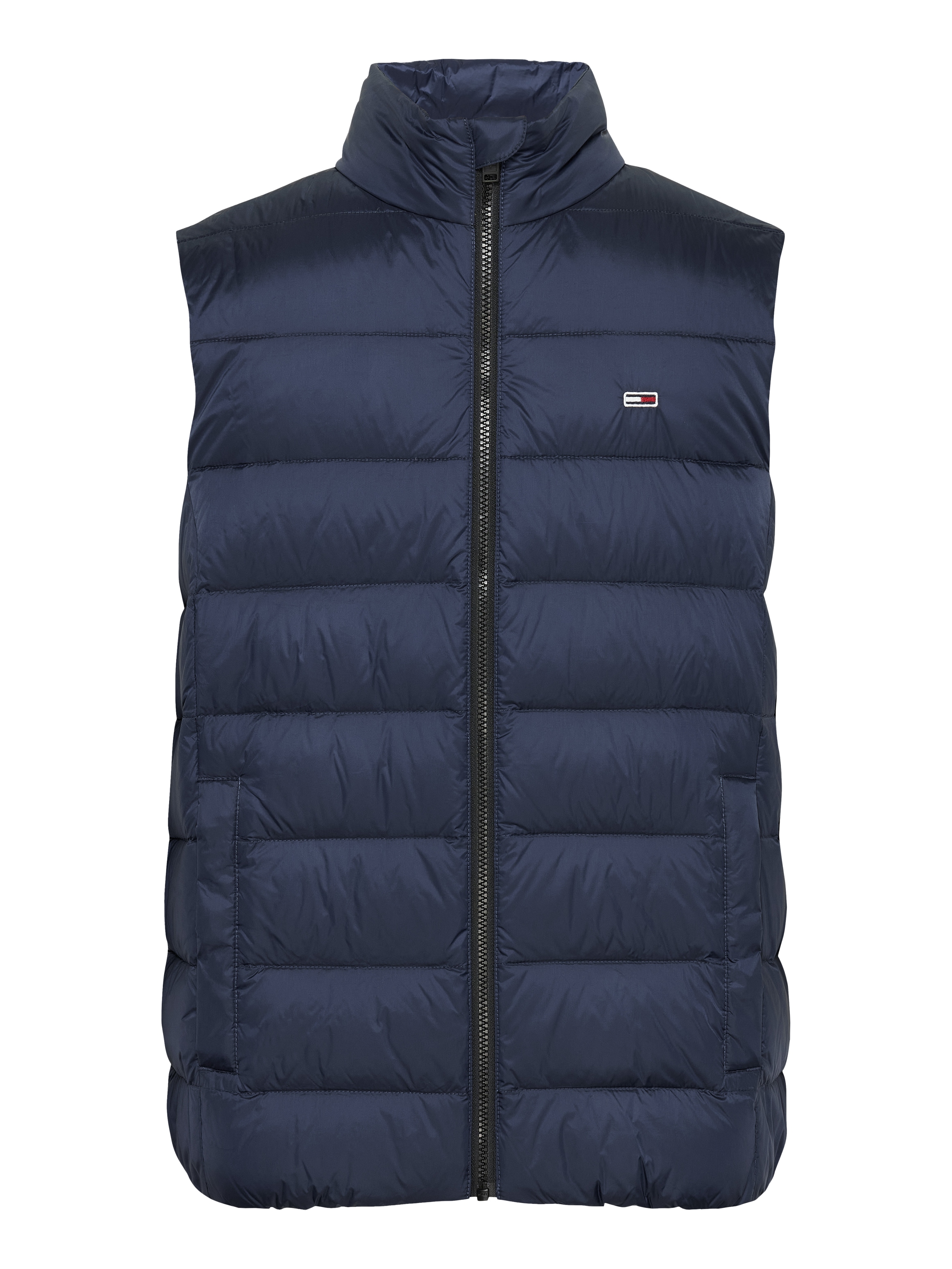 Tommy Jeans Plus Steppweste »TJM LT DOWN VEST EXT«, in Grossen Grössen, Logostickerei, Eingriffstaschen