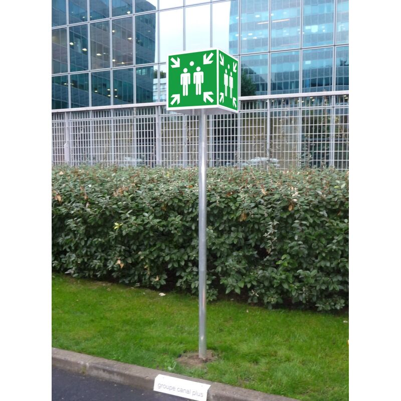 Kit Point de Rassemblement 360° ISO 7010 E007
