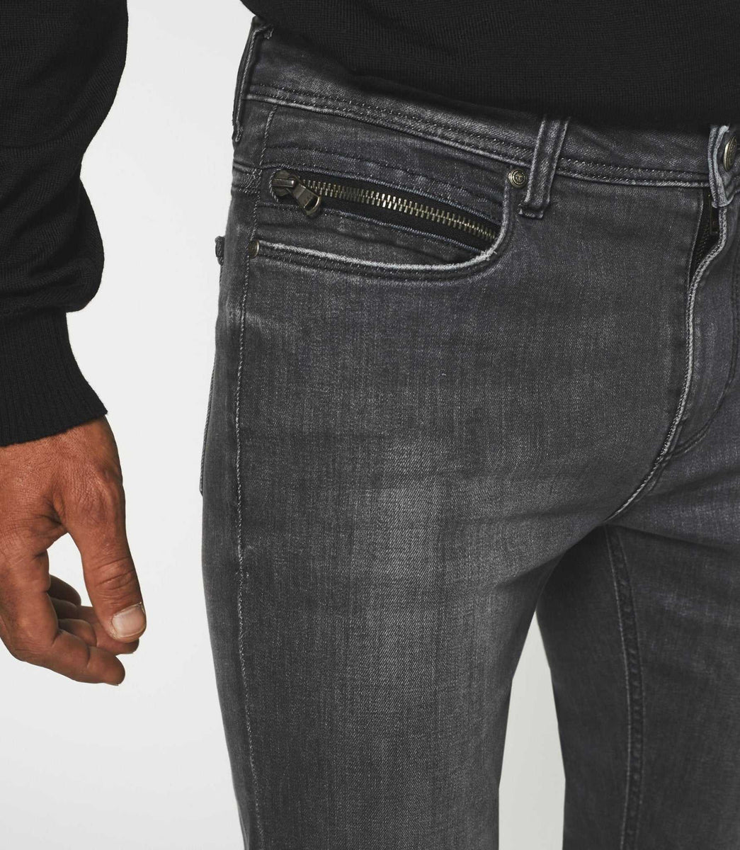 Jean super slim denim gris moyen EFFET