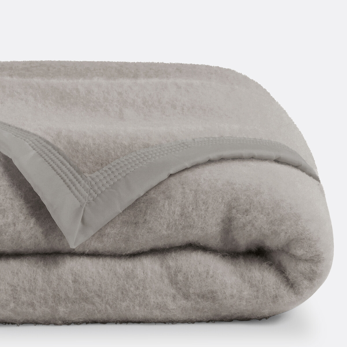 LA REDOUTE INTERIEURS<br>Manta em pura lã de barbear Woolmark 600 g/m2