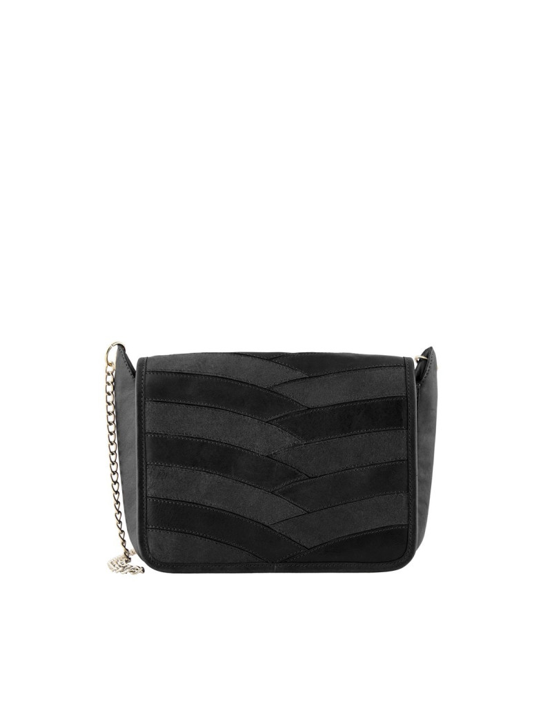 PIECES SAC BANDOULIÈRE À CHAÎNE DORÉ ANITTA BLACK