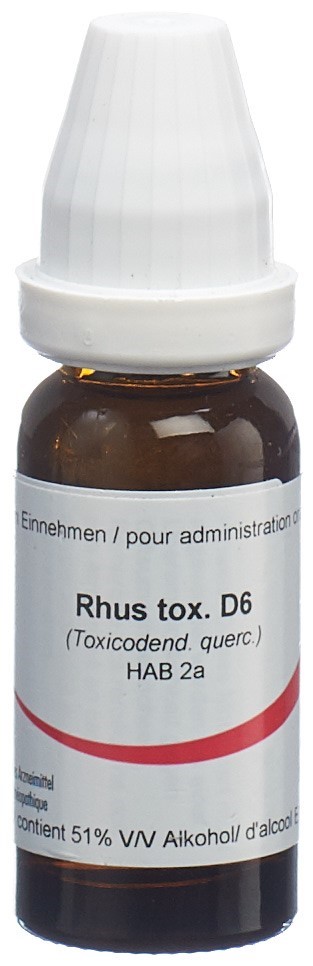 Omida Rhus toxicodendron liq 6 D Fl 15 ml