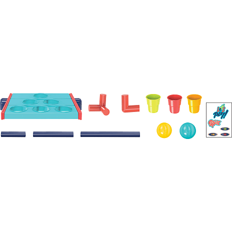 SpinOut Pong kastespil
