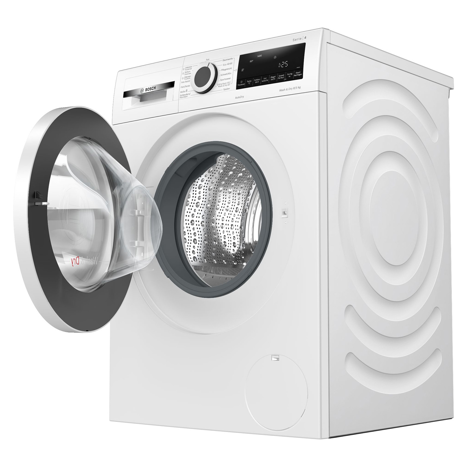 BOSCH Waschtrockner WNA13470 - weiß - 8 kg - E