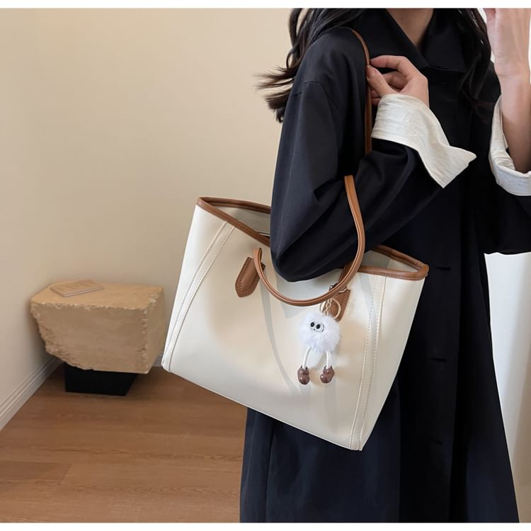 KOCORE - Kunstleren Tote Bag / Tascharm / Set