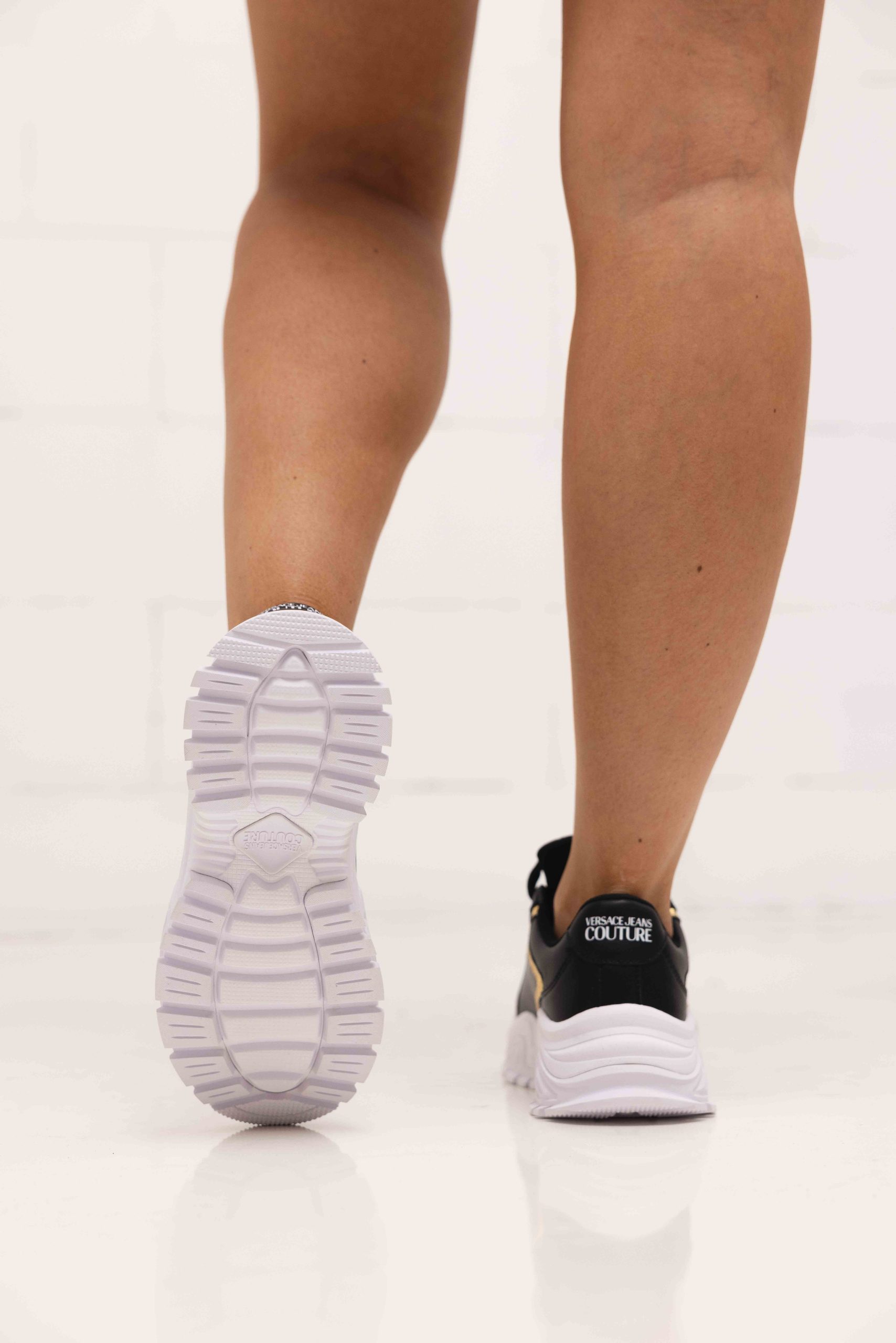 Versace Jeans Couture Fondo Hiker Sneakers Dames Zwart