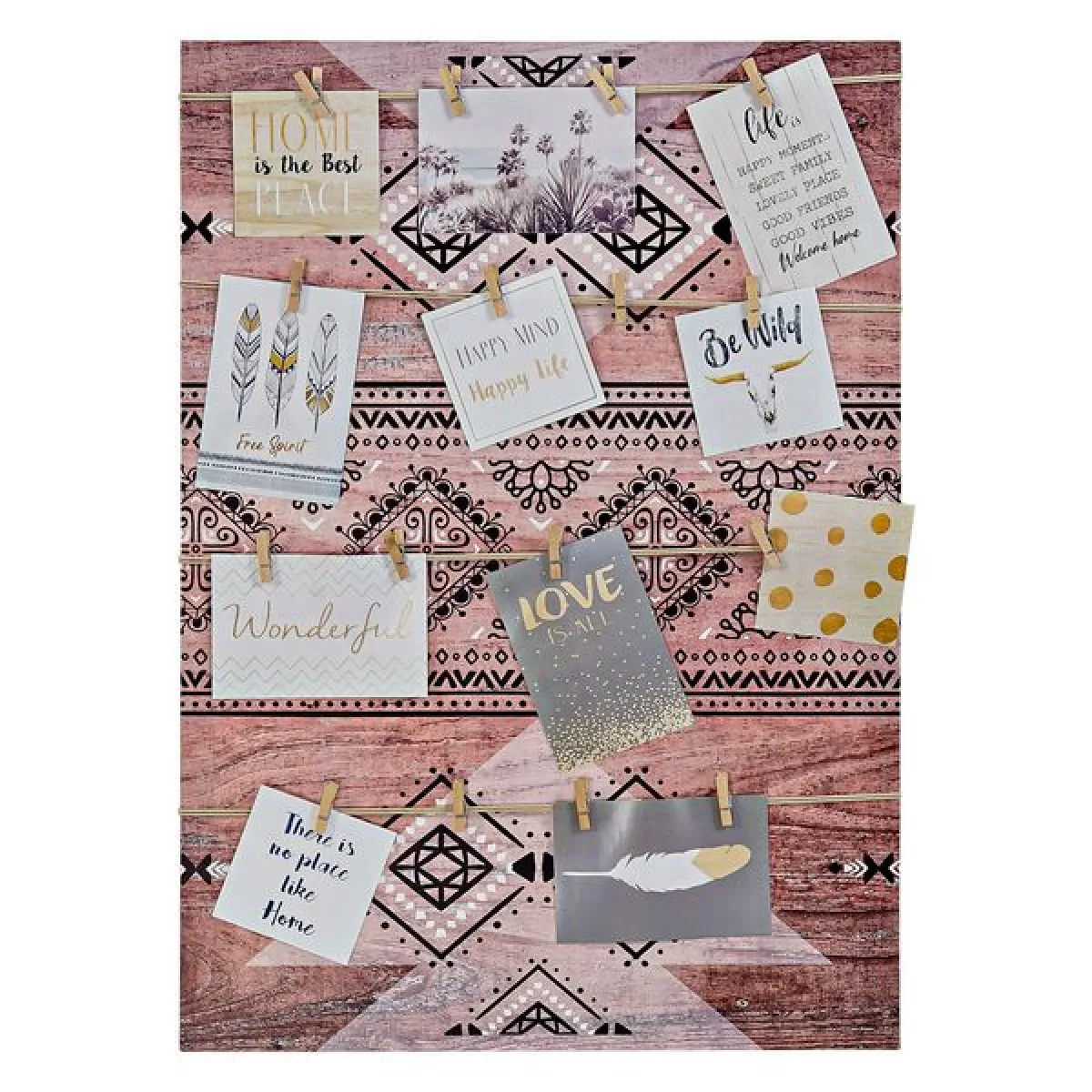Cadre Photos DKD Home Decor Toile