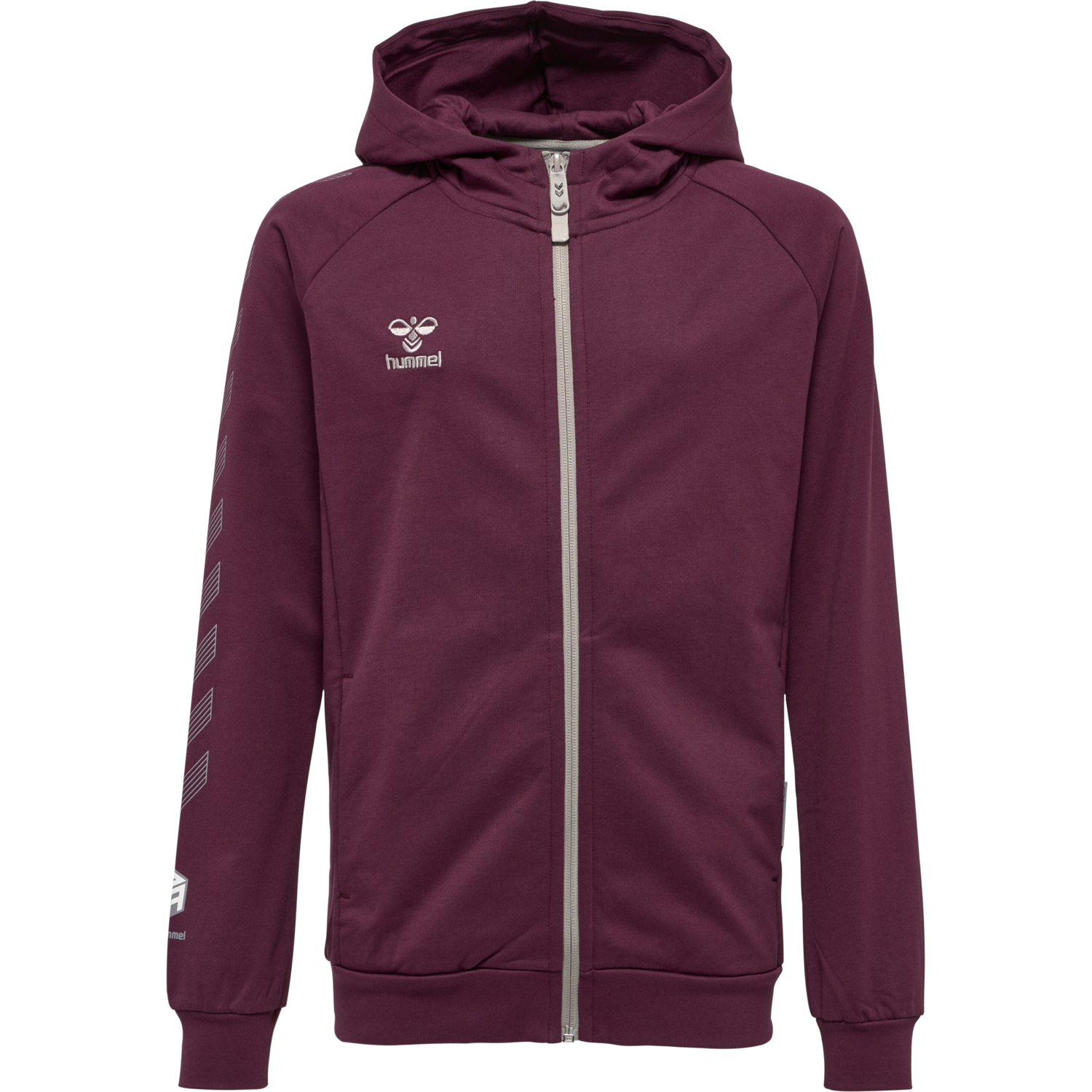 hmlMOVE GRID COTTON ZIP HOODIE KIDS