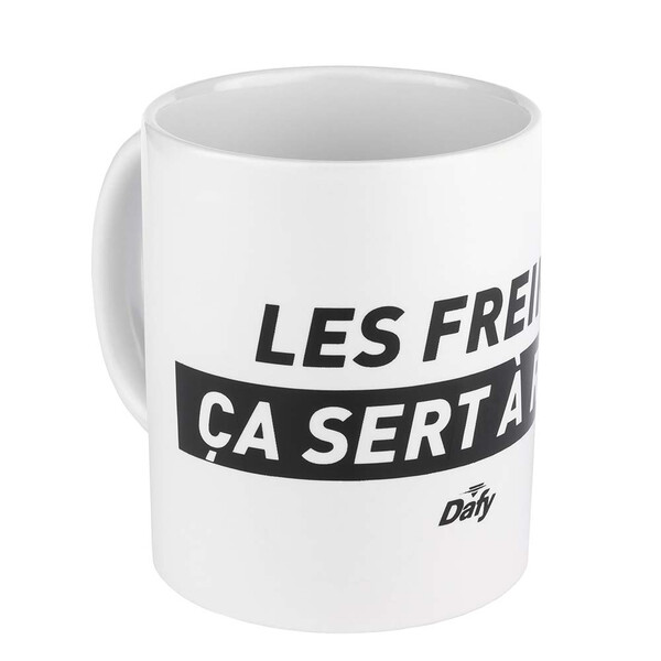 Dafy Moto - Mug Freins Blanc / Noir