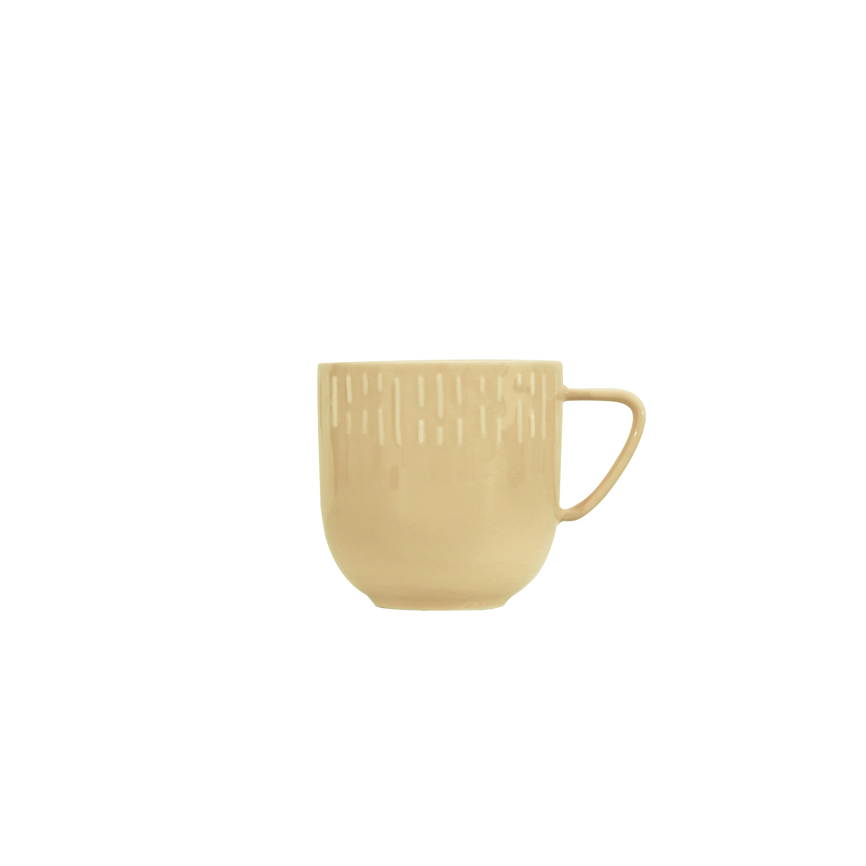 Aida  Confetti Mustard krus m/relief - 35 cl