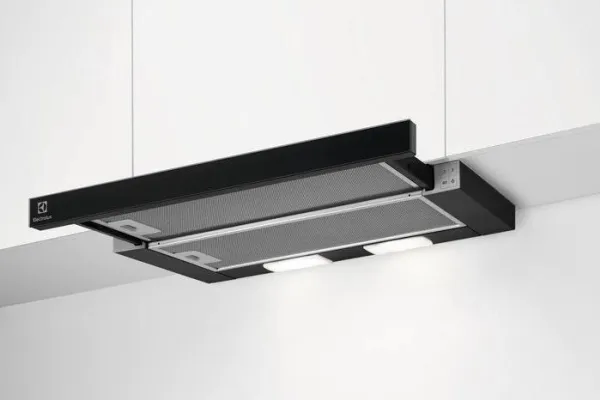 Electrolux LFP326FB, 410 m³/t, Aftræk/Recirkulerende, D, E, D, 69 dB