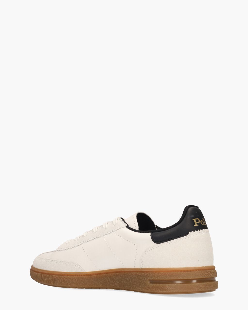 Polo Ralph Lauren Bedford Wit/Zwart Herensneakers