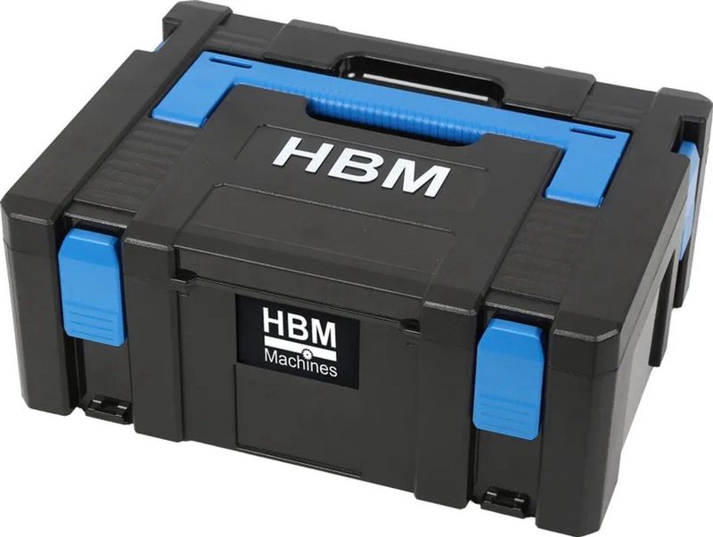 HBM - Modulaire Gereedschapskoffer - Klein - Zwart - Kunststof