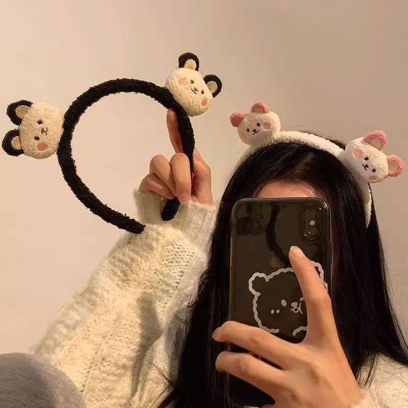 Aucucci - Bear Face Wash-hoofdband (verschillende ontwerpen)