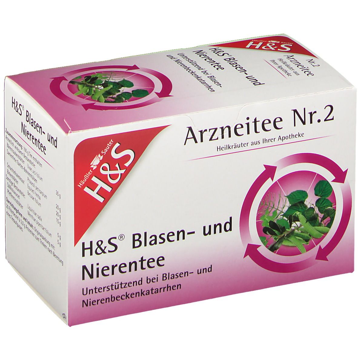 H&S Blasen- und Nierentee Nr. 2