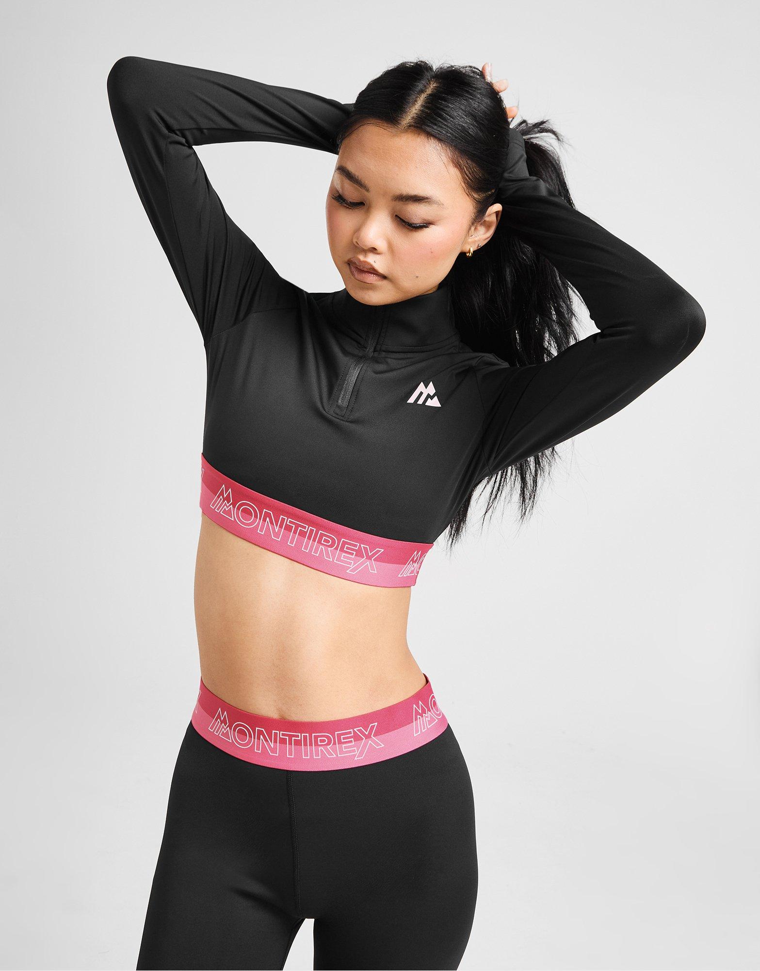 MONTIREX Crop Top Zippé Icon Femme