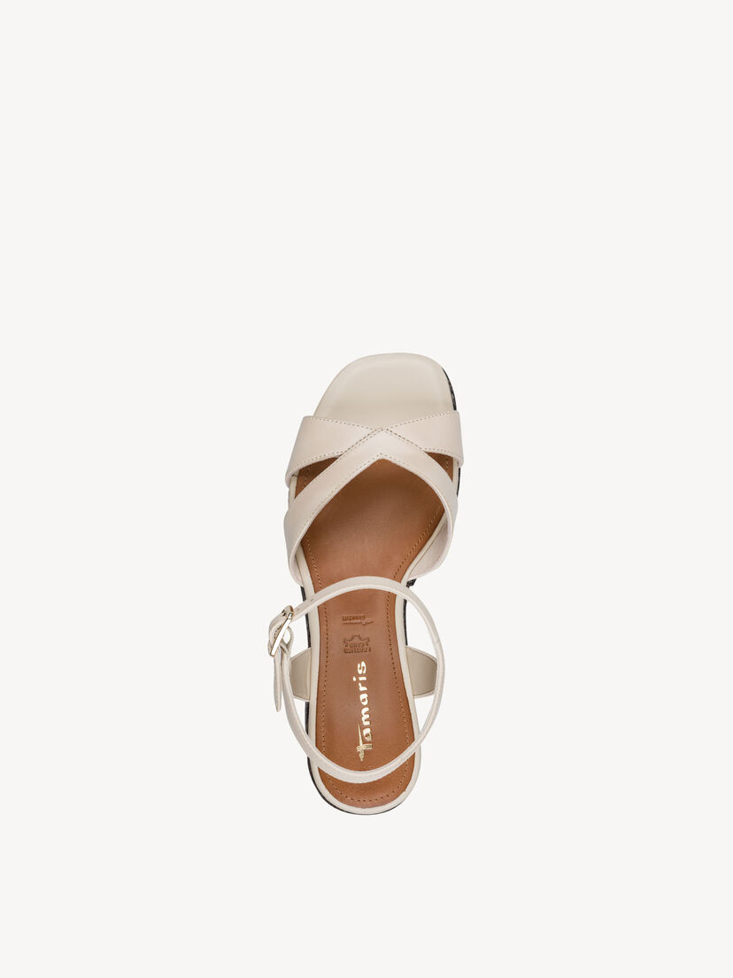 Leren Sandaaltje - beige