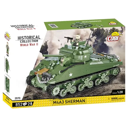 Cobi 2570 Historical Collection - M4A3 Sherman