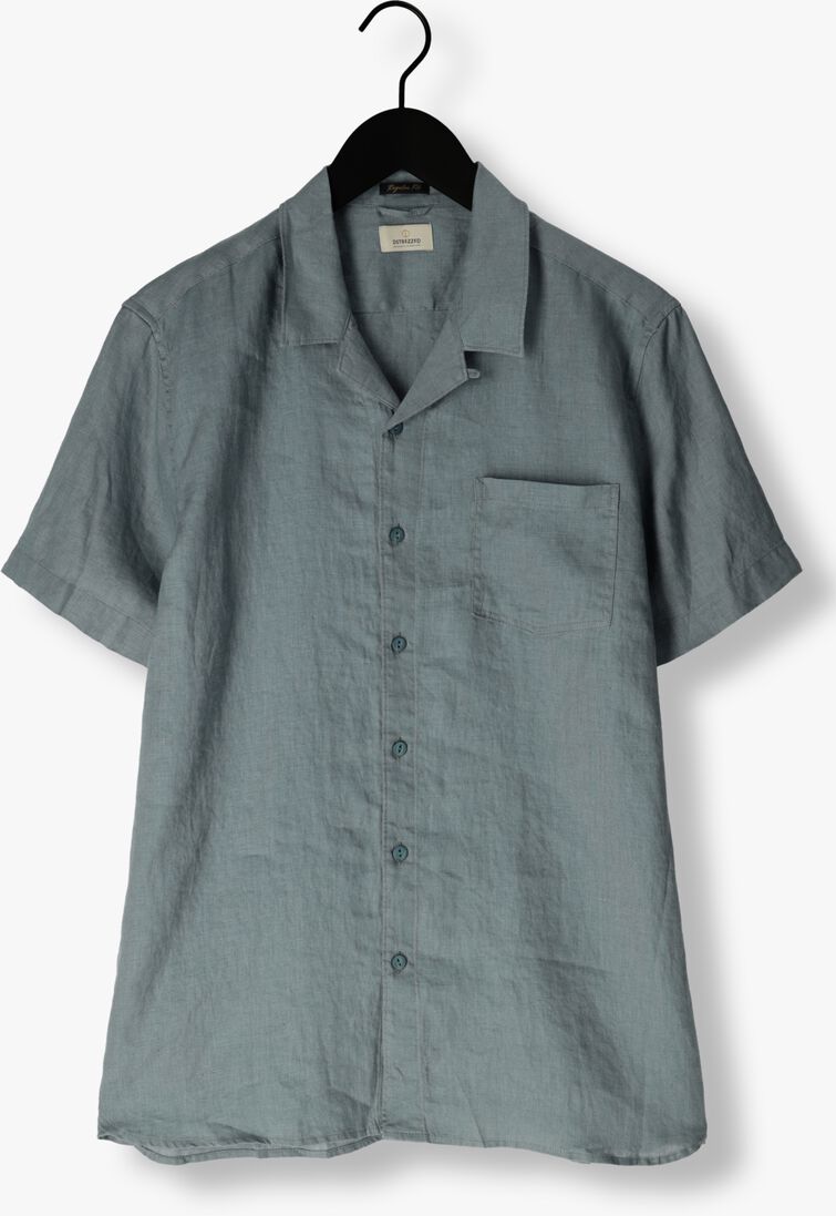 DSTREZZED groene dstrezzed casual overhemd ds_colter resort shirt