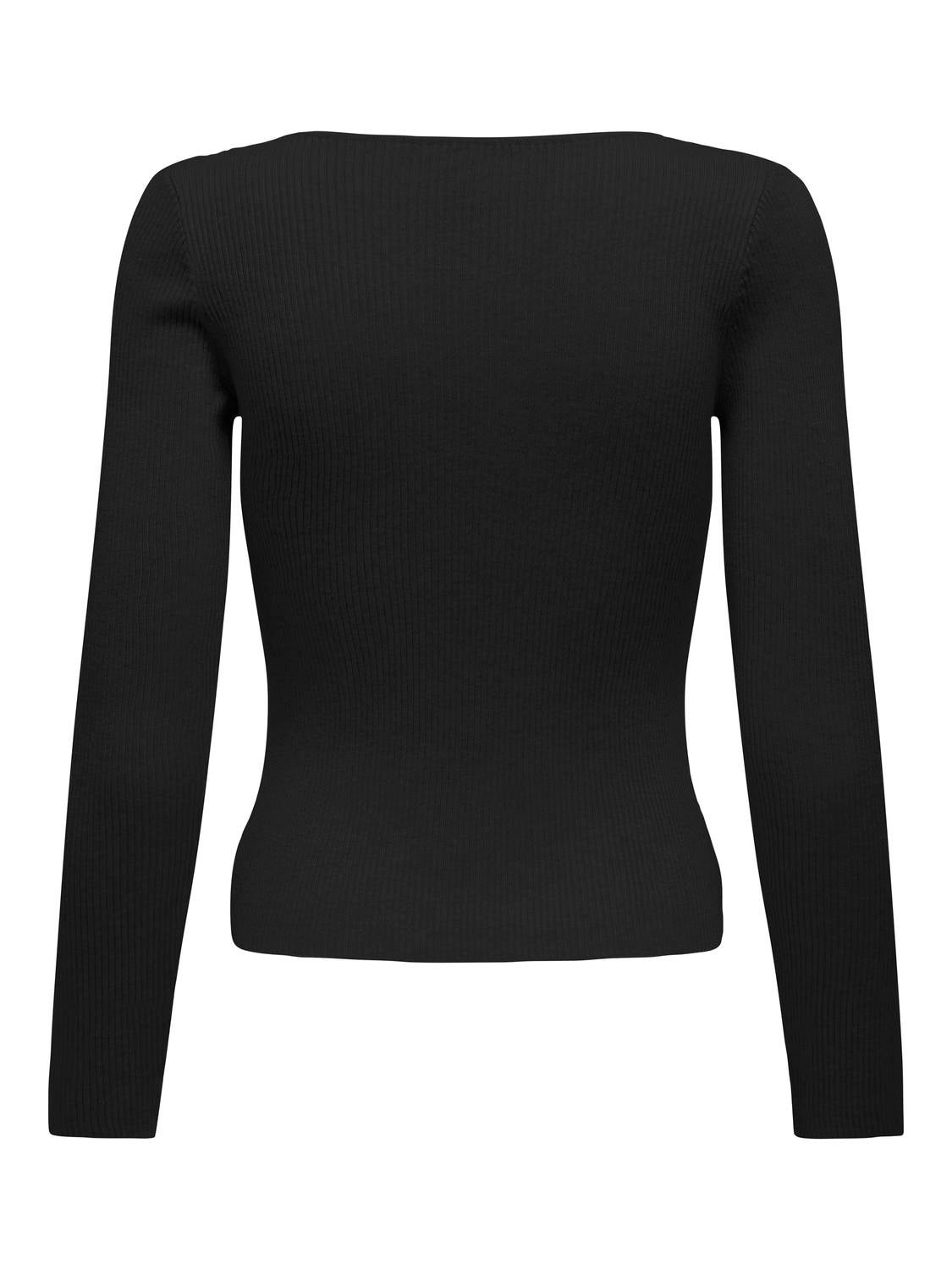 ONLEMMA Strickpullover Black