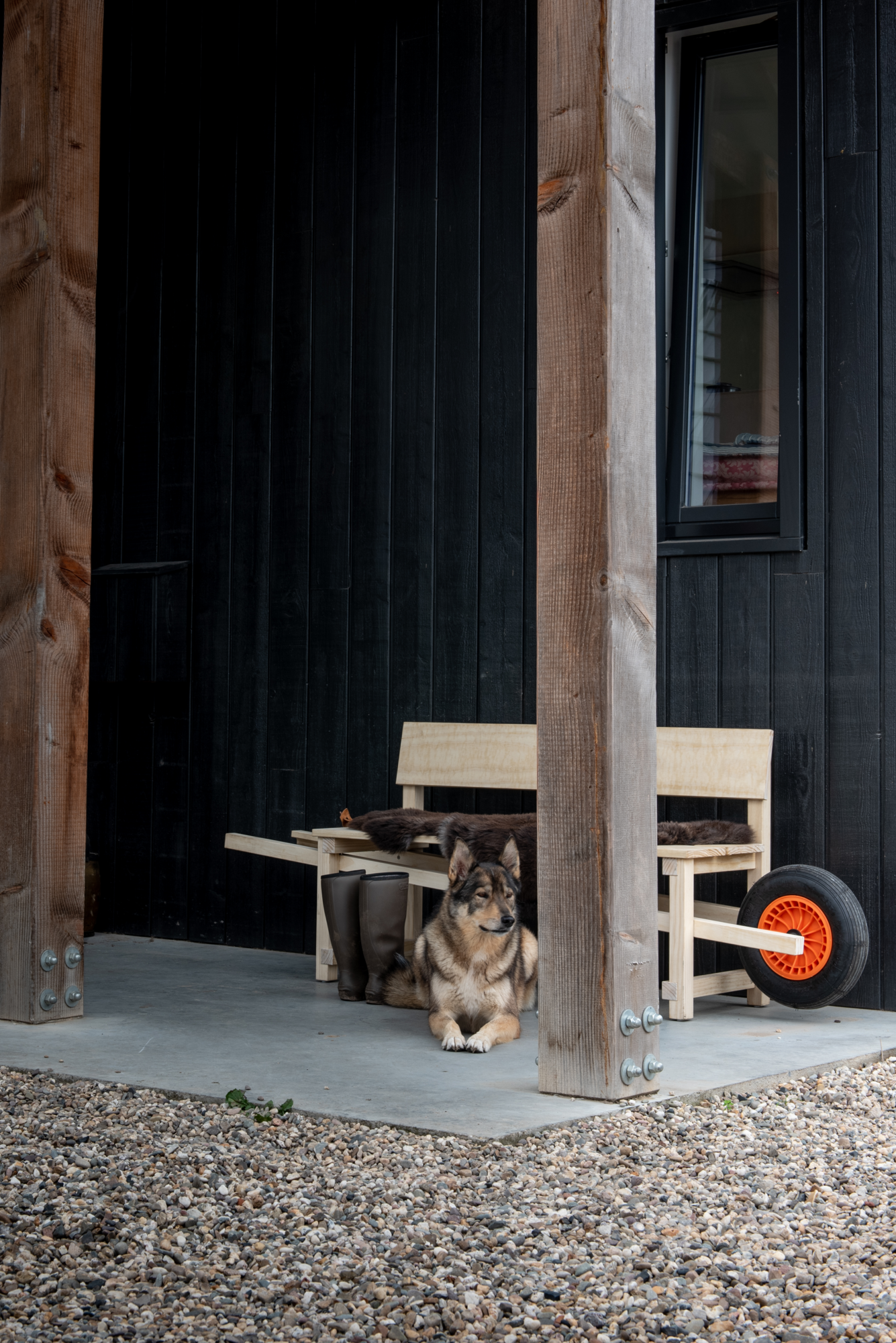 Tuinbank Wheelbench