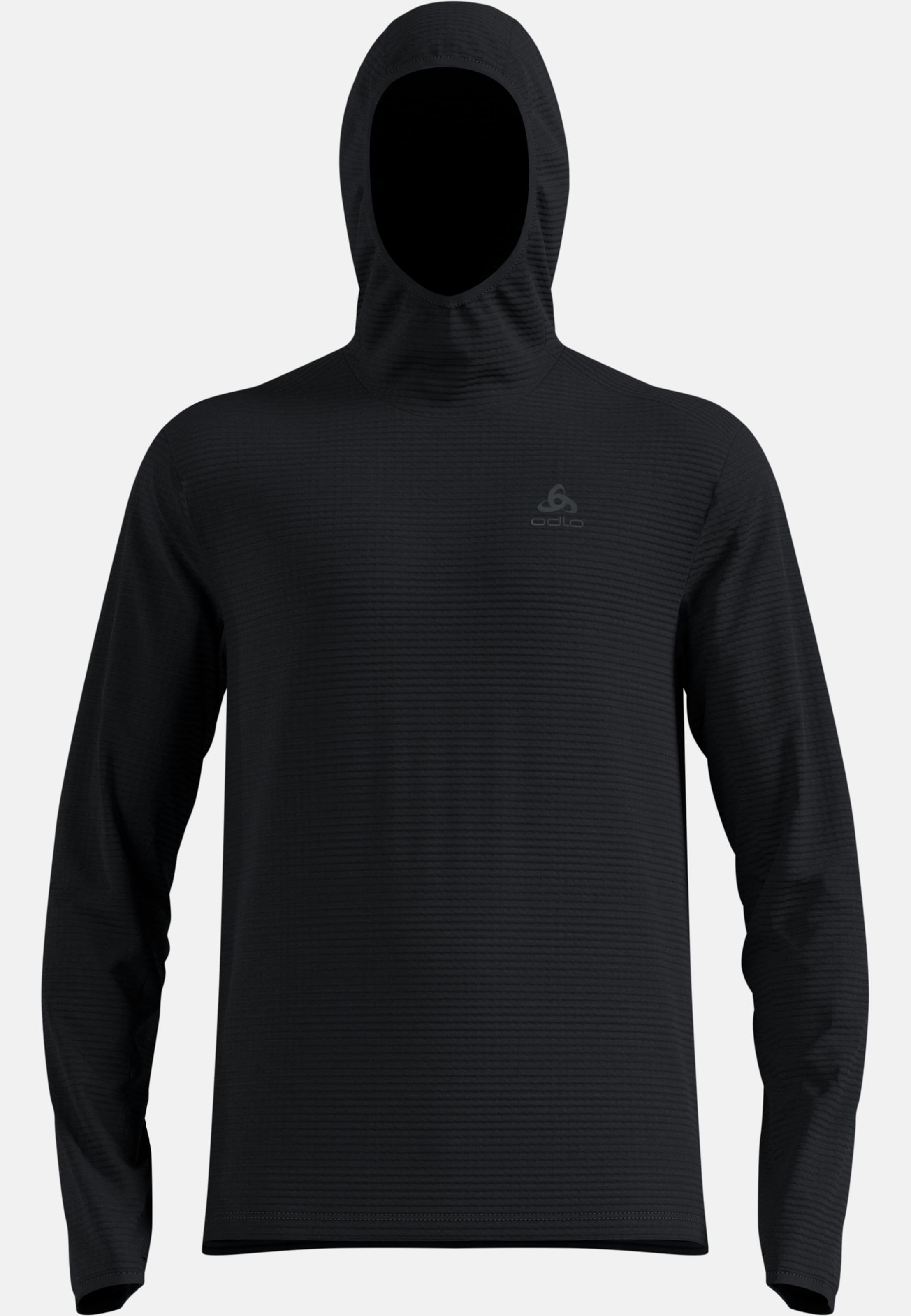 Essentials Thermal Laufhoodie in black