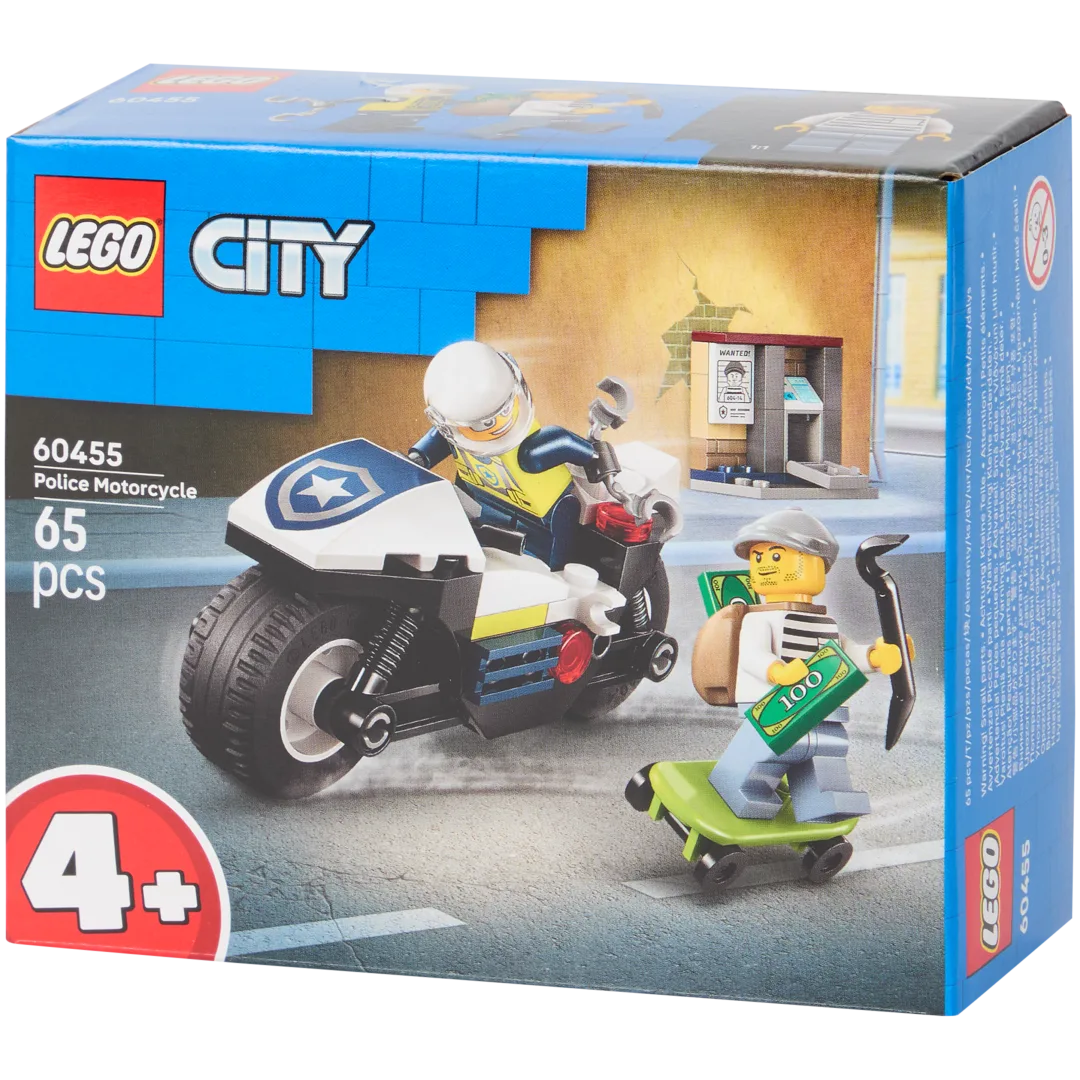 LEGO City La course poursuite en moto de police
