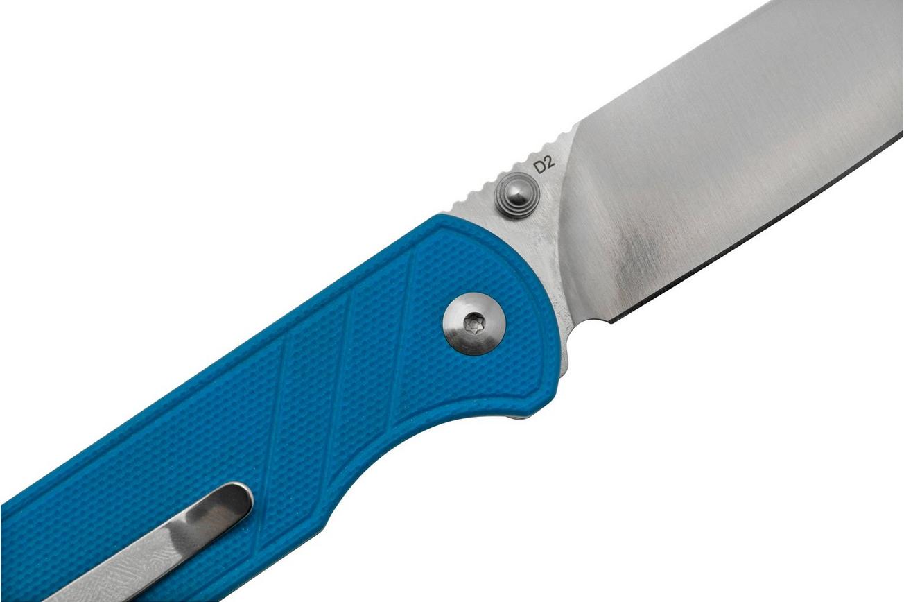 QSP Knife Parrot V2 QS102-D Blue G10, zakmes