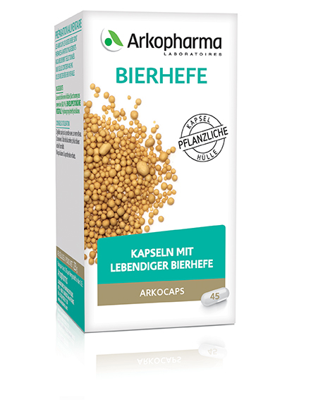 ARKOCAPS Bierhefe Kaps pflanzlich 45 Stk