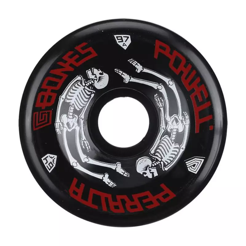 Roues skate POWELL PERALTA (x4) G Noir 97A 64mm