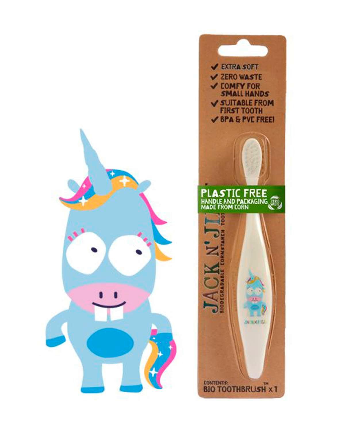 Bio Tannbørste – Baby & Barn