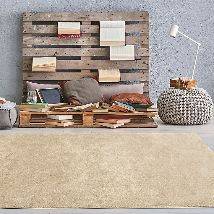 Tapis Kim L.90 x l.60 cm beige JBY Creation