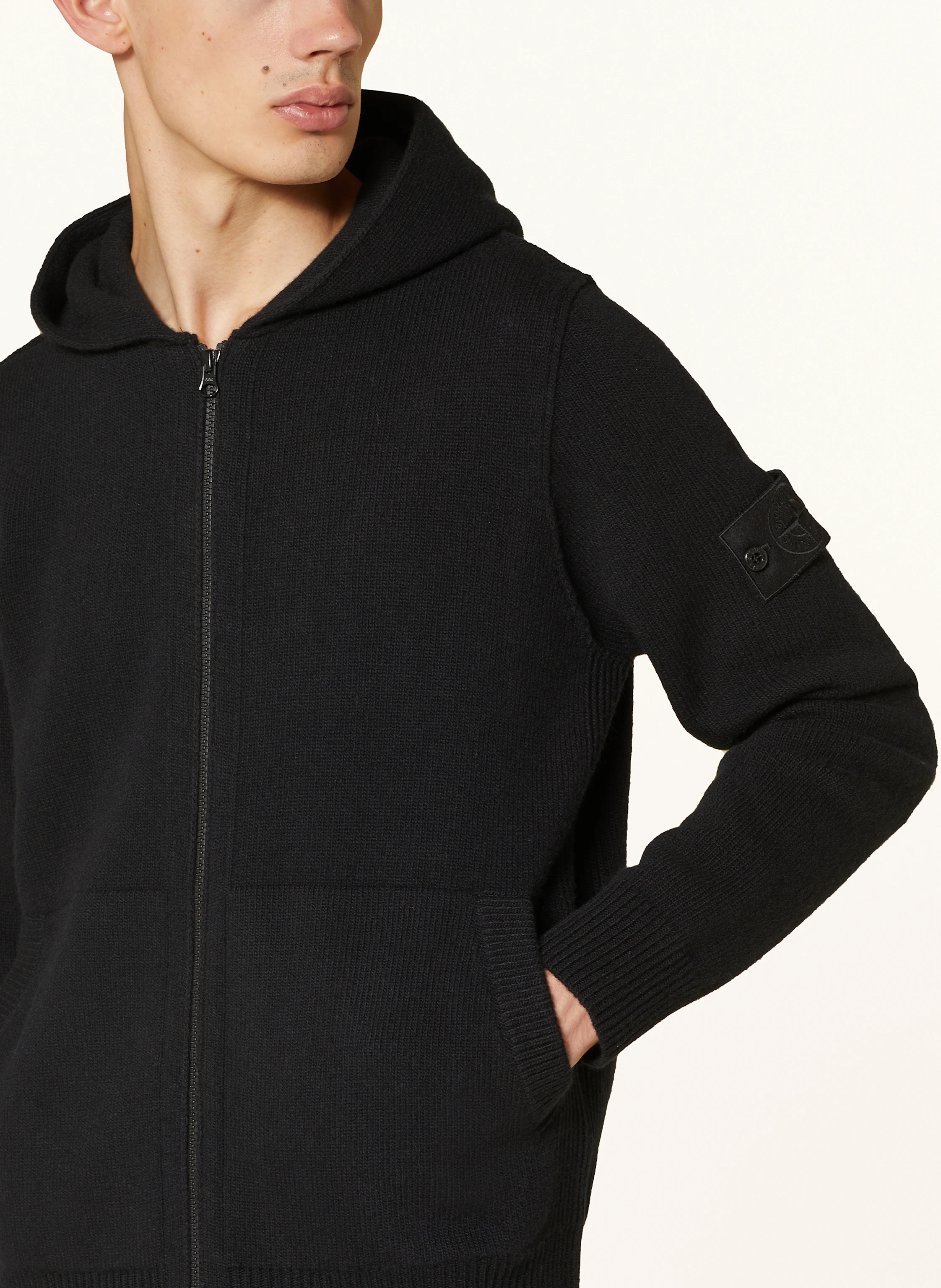 STONE ISLAND Strickjacke GHOST