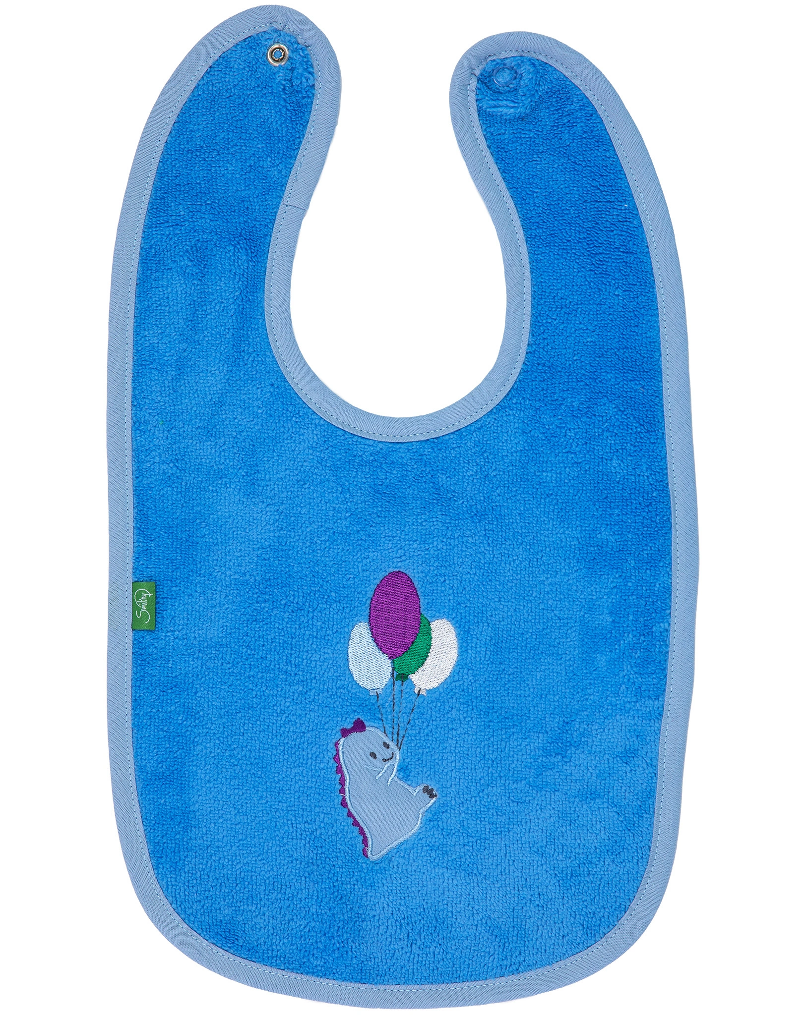 Lätzchen DINO (24x24) in blau