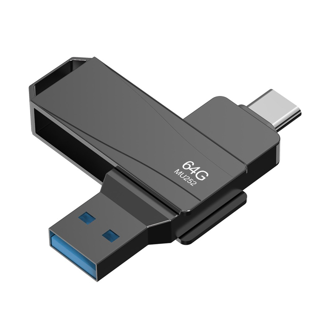 (64GB) Thinkplus USB C / USB 3.1 Speicher Stick Flash Drive (100MB/s) - Grau
