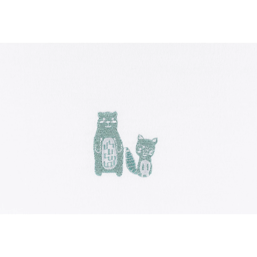 kindsgard Molton-Spucktücher handklad 4er-Pack mint