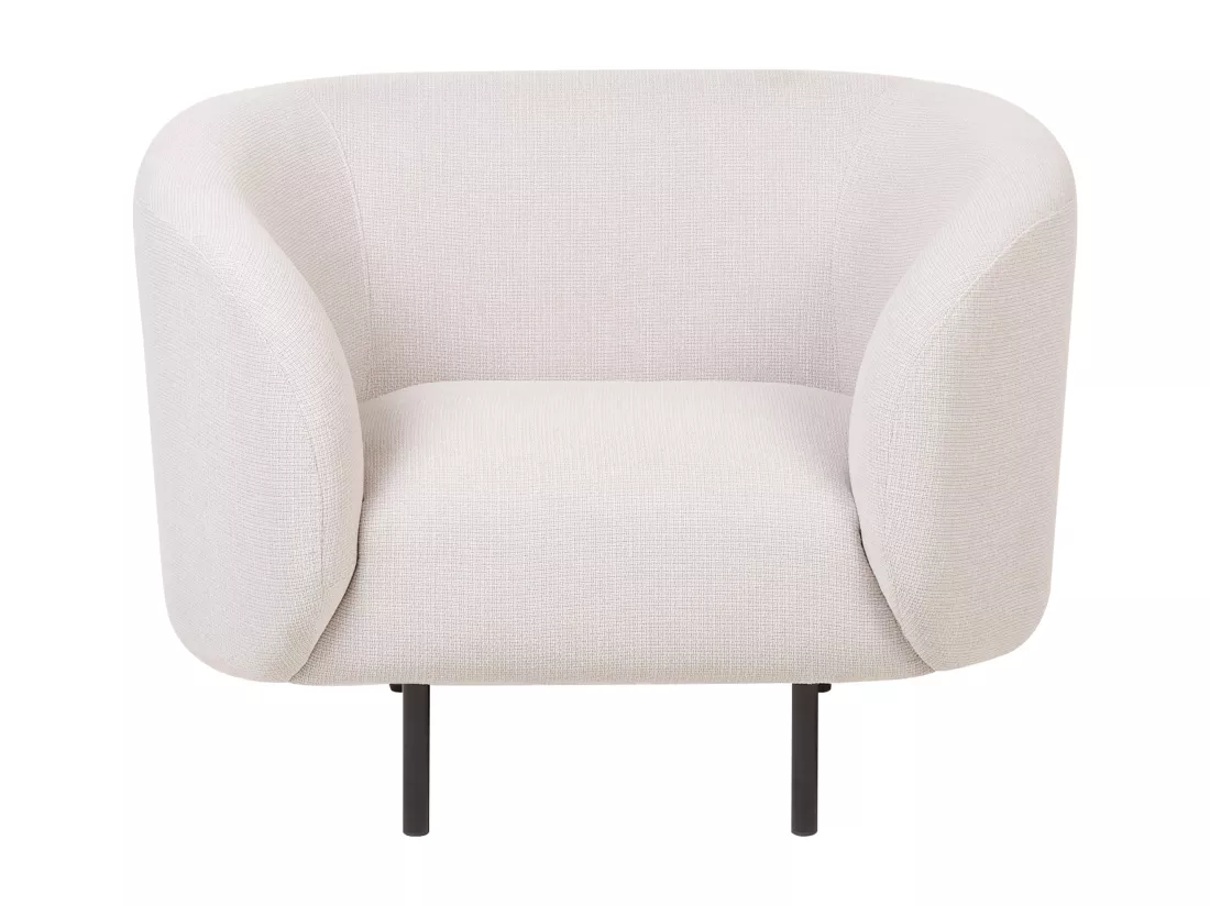 Fauteuil LOEN Tissu Beige clair