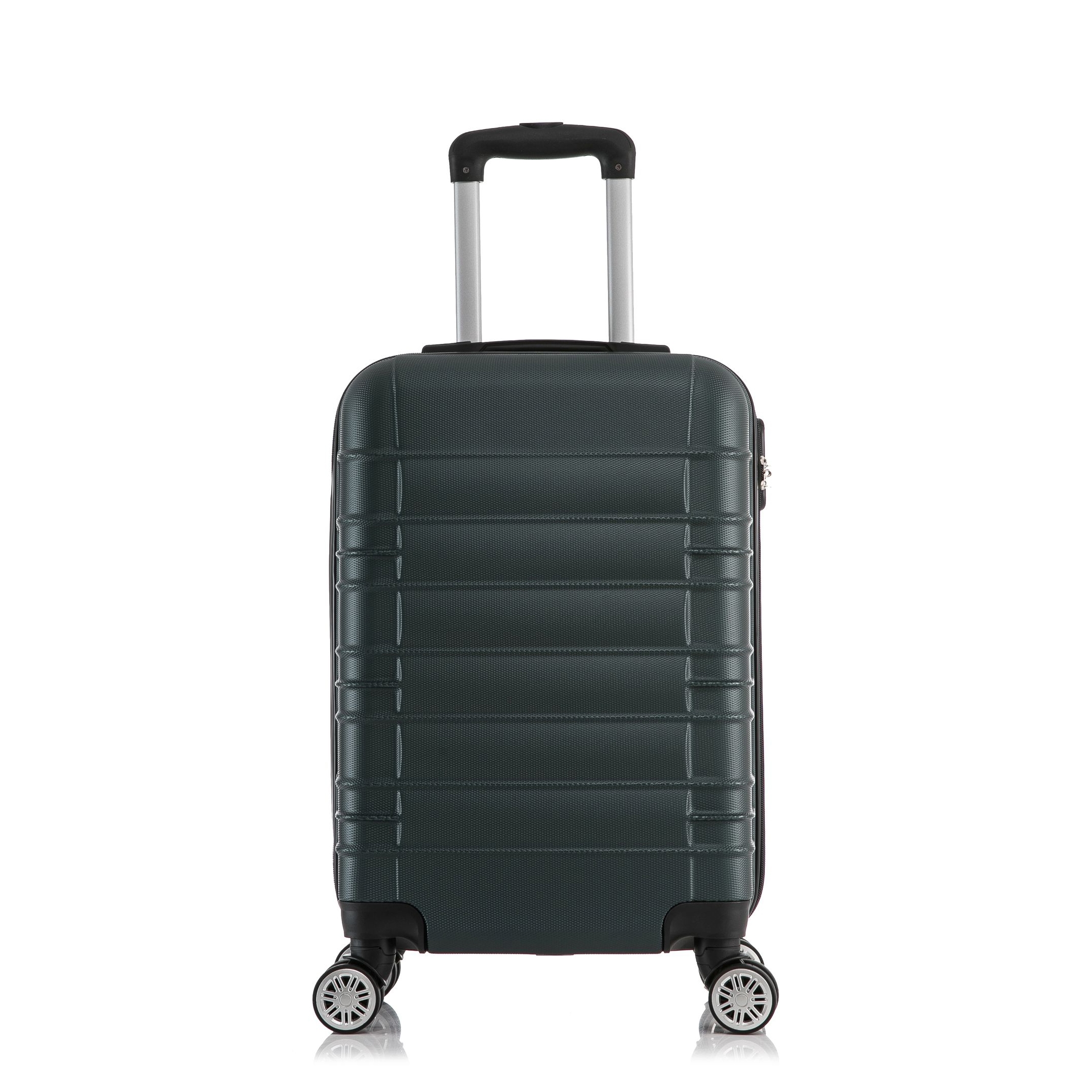 Reisekoffer Hartschalenkoffer AVA 4er Set smaragd