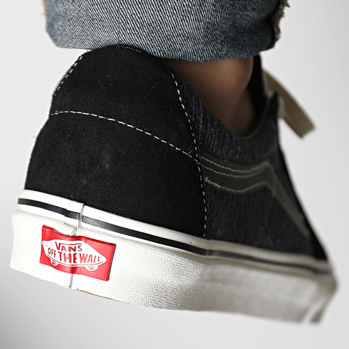 Baskets Sk8 Low 9QRBM81 Retro Cord Black