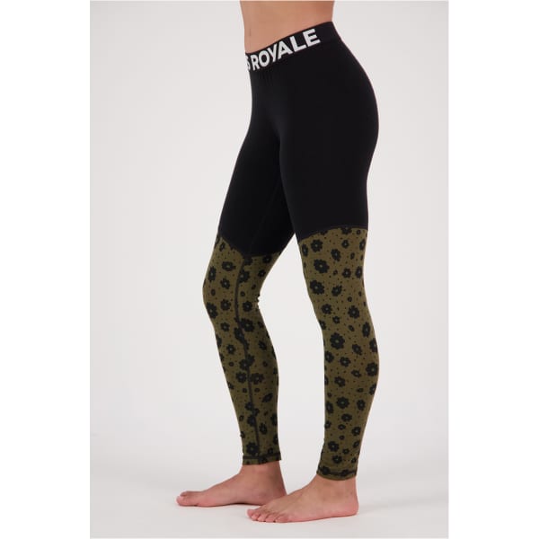 Collant thermique MONS ROYALE W CASCADE MERINO FLEX LEGGING AORAKI LILY
