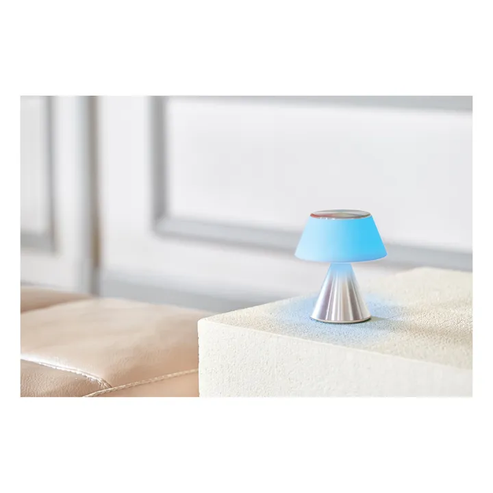 Lexon Lampe LED portable Luma | Aluminium