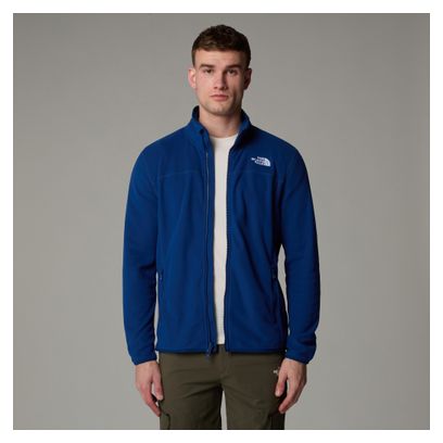 Veste Polaire The North Face 100 Glacier Full Zip Bleu Homme