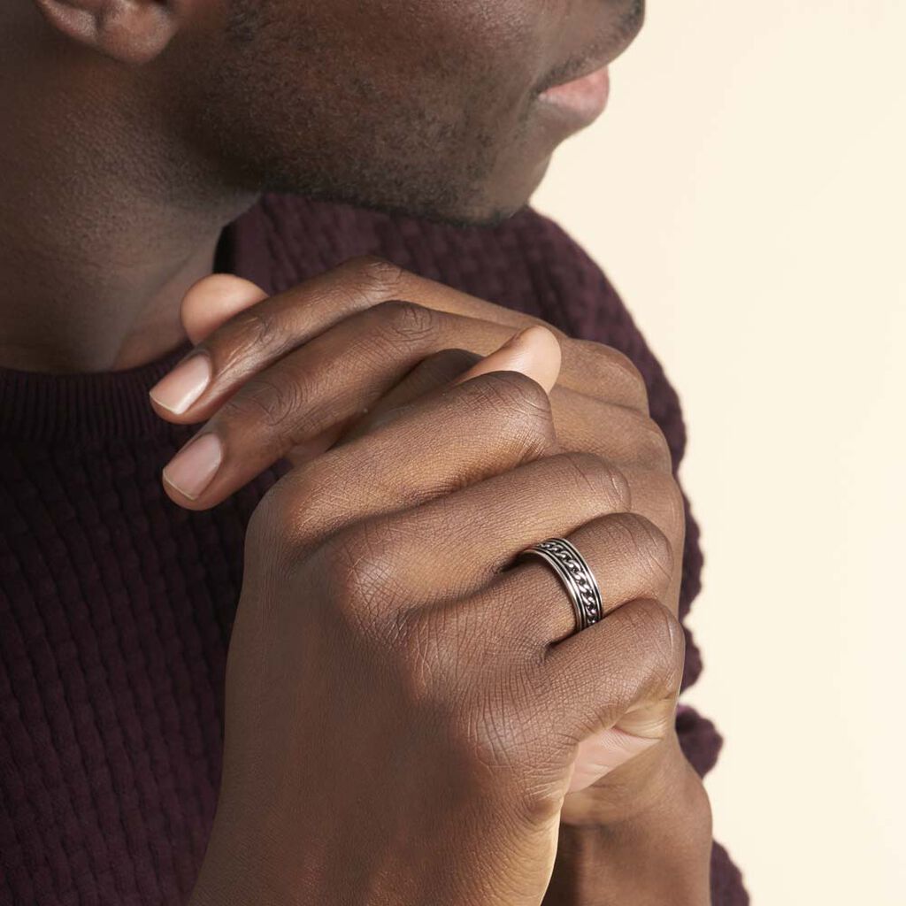 Bague Balthazar Argent Blanc