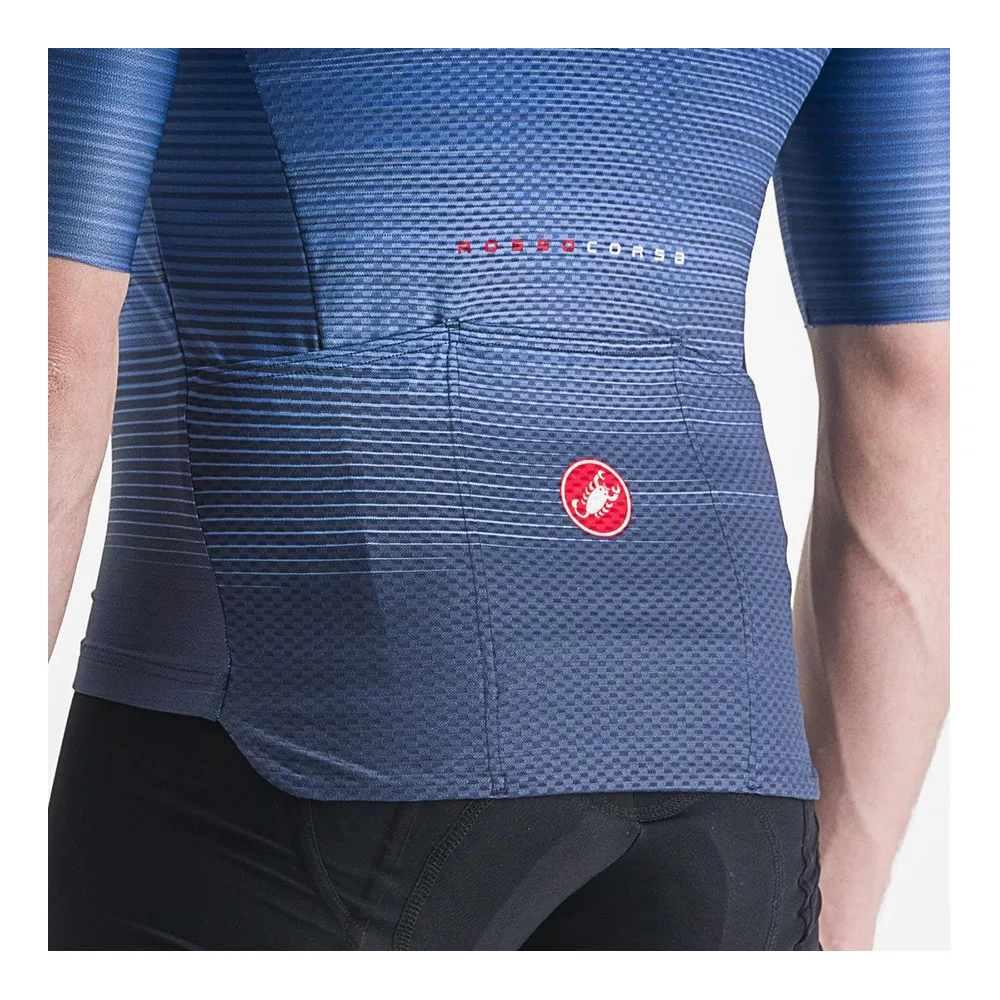 Castelli AERO RACE 6.0 - Maillot Homme bleu/blanc